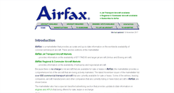 Desktop Screenshot of airfax.aero